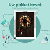 Diamond Painting Kerstkrans