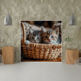 Diamond Painting Kittens Mand