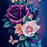 Diamond Painting Kleurrijke Bloemen