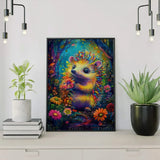 Diamond Painting Kleurrijke Egel