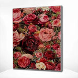 Diamond Painting Kleurrijke Rozen