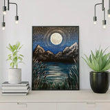 Diamond Painting Maan