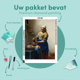 Diamond Painting Melkmeisje