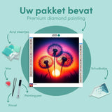 Diamond Painting Paardenbloemen