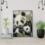 Diamond Painting Panda Bamboe