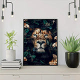 Diamond Painting Portret van een Leeuw