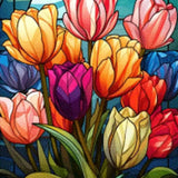 Diamond Painting Prachtige Tulpen
