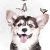 Diamond Painting Puppy Blij