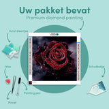 Diamond Painting Rode Roos