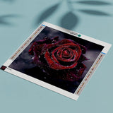 Diamond Painting Rode Roos