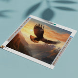 Diamond Painting Roofvogel