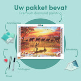 Diamond Painting Savanne Afrika