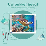 Diamond Painting Schildpad Zee