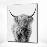 Diamond Painting Schotse Hoogelander Zwart