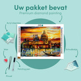 Diamond Painting Stadhuis