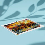 Diamond Painting Stadhuis