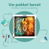 Diamond Painting Sterrenbeeld Leeuw
