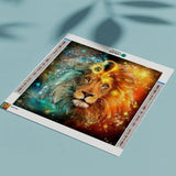 Diamond Painting Sterrenbeeld Leeuw
