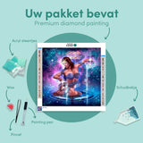 Diamond Painting Sterrenbeeld Maagd