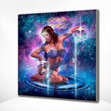 Diamond Painting Sterrenbeeld Maagd