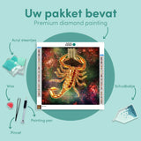 Diamond Painting Sterrenbeeld Schorpioen