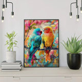 Diamond Painting Twee Vogels
