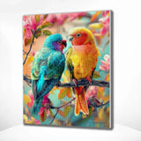 Diamond Painting Twee Vogels