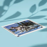 Diamond Painting Twee Wolven
