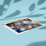 Diamond Painting Vlinder met Bloem