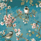 Diamond Painting Vogels met Bloemen