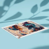 Diamond Painting Vrouw met Luipaard