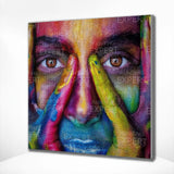 Diamond Painting Vrouw met Verfspetters