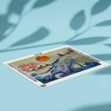 Diamond Painting Walvis Zee