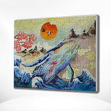 Diamond Painting Walvis Zee
