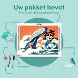 Diamond Painting Walvis in de Zee