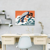 Diamond Painting Walvis in de Zee