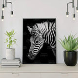 Diamond Painting Zebra Portret