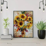 Diamond Painting Zonnebloemen