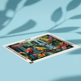 Diamond Painting Drie Papegaaien