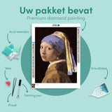 Diamond Painting Meisje met de Parel