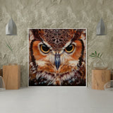 Diamond Painting Portret Uil