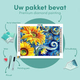 Diamond Painting Zonnebloemen Kunst