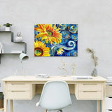 Diamond Painting Zonnebloemen Kunst