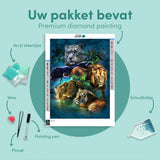 Diamond Painting Dieren Safari
