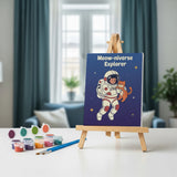 Eigenzinnige ruimteavonturen - Schilderen op Nummer Mini Set van 6