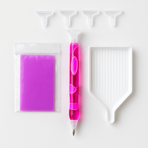 Ergonomische Diamond Painting Pen Kit – Met Extra Veel Wax & Luxe Grip