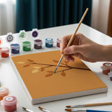 Fluisterende herfstbladeren - Schilderen op Nummer Mini Set van 6