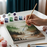 Fluisteringen van de natuur - Schilderen op Nummer Mini Set van 6