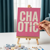 Gedurfd en chaotisch - Schilderen op Nummer Mini Set van 6