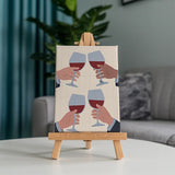 Groovy Grub Galerij - Schilderen op Nummer Mini Set van 6